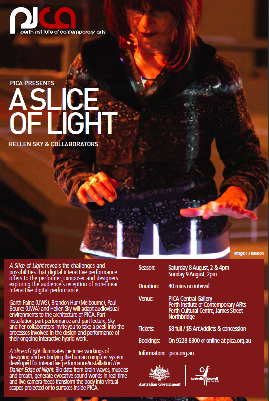 PICA PICA - a slice of light invite